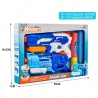 Set 2x Pistol cu Apa pentru Copii, Rezervor, Pentru Piscina/Plaja, 6ani+, Albastru, 1200 ML + 900 ML