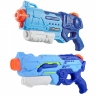 Set 2x Pistol cu Apa pentru Copii, Rezervor, Pentru Piscina/Plaja, 6ani+, Albastru, 1200 ML + 900 ML