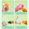 Perie 5 in 1 de Curatat Pahare, Cani, Sticle, cu Maner Lung, Accesorii pentru Spalarea Paielor si Capacelor, Usor de Agatat, 36x