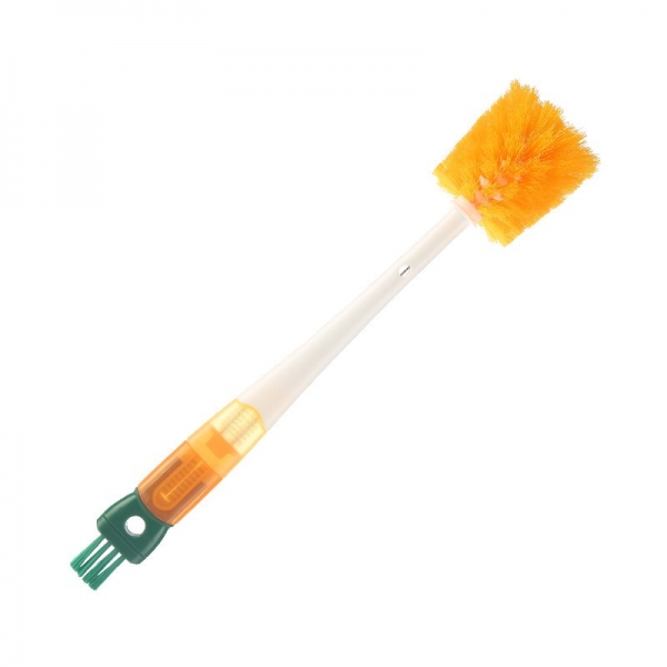 Perie 5 in 1 de Curatat Pahare, Cani, Sticle, cu Maner Lung, Accesorii pentru Spalarea Paielor si Capacelor, Usor de Agatat, 36x