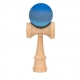 Jucarie Interactiva Kendama, din Lemn, 18 cm, Joc de Indemanare pentru Copii si Adulti, Model Gradient 9, Albastru/Gri/Bleu