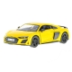 Macheta Metalica Kinsmart Audi R8 coupe, Galben, 1/36