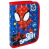 Penar textil, 1 fermoar si 2 flapsuri, Echipa Spidey, 21 x 14 x 3.5 cm