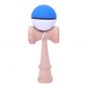 Jucarie Interactiva Kendama Profesionala, din Lemn, 18 cm, Joc de Indemanare pentru Copii si Adulti, Model 9 Bicolor Albastru Al