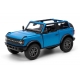 Macheta metalica Ford Bronco 2022, Albastru, 1:34
