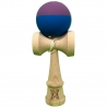 Kendama X Originala, 18 cm, Profesionala, +9 Ani, din Lemn, Model 2 Culori, Albastru/Mov