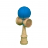 Jucarie Interactiva Kendama Profesionala, din Lemn, 18 cm, Joc de Indemanare pentru Copii si Adulti, Gradient Albastru Alb