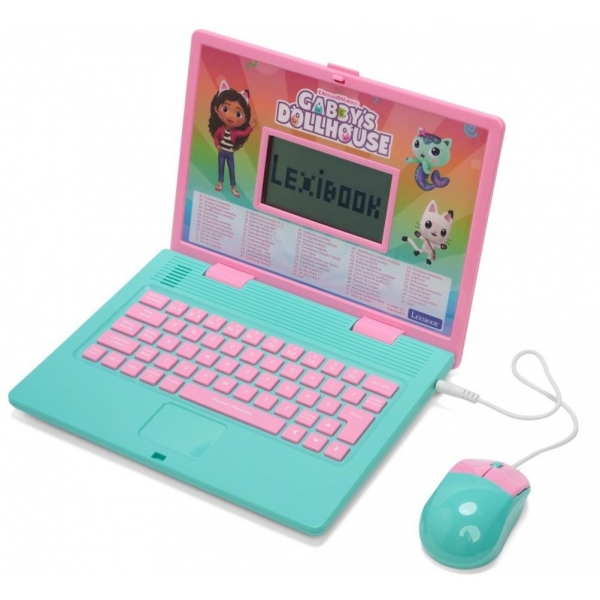 Laptop educational Lexibook, Gabby's Dollhouse, 124 de activitati