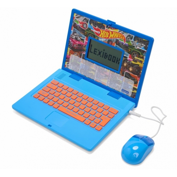 Laptop educational Lexibook, Hot Wheels, 124 de activitati