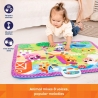 Covoraș senzorial educativ pentru copii - Prieteni la Ferma, Kids Hits