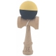 Kendama X Originala, Profesionala, din Lemn, Rubber Grip, 18 cm, Galben/Negru