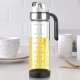 Sticla de ulei etansa cu deschidere inchidere,  Dispenser de ulei de bucatarie, Sos de soia, Otet, 500 ml, Transparent