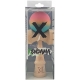 Kendama X Originala, Profesionala, din Lemn, Rubber Grip, 18 cm, Roz/Galben/Albastru
