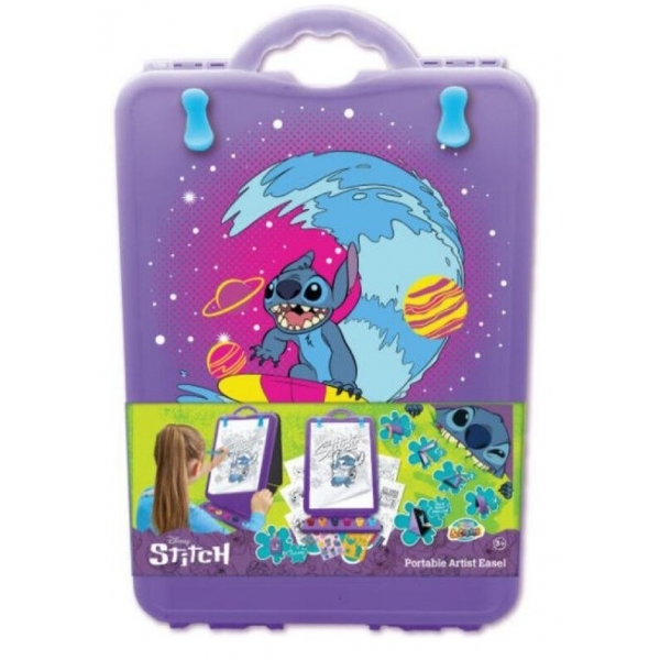 Set activitati portabil pentru copii, Disney Stitch, +3 ani