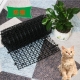 Plasa Protectoare pentru Gradina, Plasa Contra Animalelor de Companie, Plasa cu Tepi Anti Animale, 200 x 30 cm, Negru
