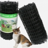 Plasa Protectoare pentru Gradina, Plasa Contra Animalelor de Companie, Plasa cu Tepi Anti Animale, 200 x 30 cm, Negru