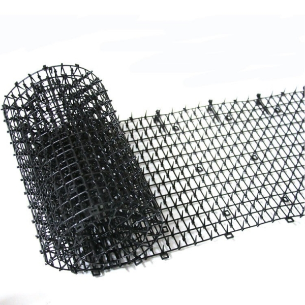 Plasa Protectoare pentru Gradina, Plasa Contra Animalelor de Companie, Plasa cu Tepi Anti Animale, 200 x 30 cm, Negru