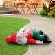 Decoratiune pentru Gradina, Model Pitic de Gradina Beat, Statuie Amuzanta pentru Gradina, Decor pentru Gradina, Gnom Beat, 18 cm
