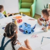 Penar plusat pentru copii, Disney Stitch, Albastru