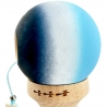 Kendama X Originala, Profesionala, Big Cups V2, Rubber Grip cu Cupe Mari, Rulment Metalic cu Ata 55 cm, Gradient Albastru/Alb/Vi