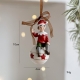 Decoratiune de Craciun, pentru Brad, Model Elf pe Glob, 10 x 4 cm, din Rasina, Multicolor