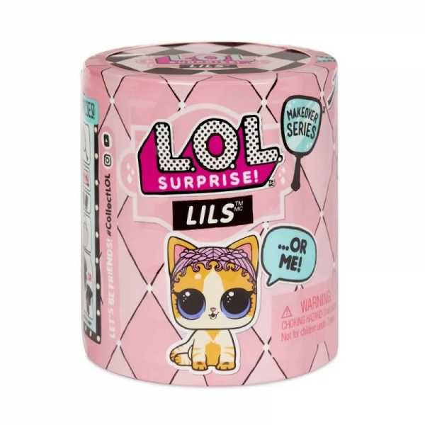 Papusa LOL Surprise Makeover Lil Sisters, Lil Pets
