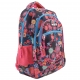 Ghiozdan Fashion Mesco 16 ''-  Urban , Flowers Pink