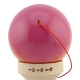 Kendama X Originala, Profesionala, Big Cups V2, Super Sticky Cupe Mari, Rulment Metalic cu Ata 55 cm, Roz/Portocaliu/Galben