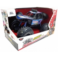 Masinuta cu Telecomanda pentru Copii, Big Foot, Albastru, 1/10