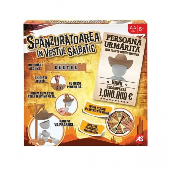 Joc de Societate ”Spânzurătoarea în Vestul Sălbatic” - AS