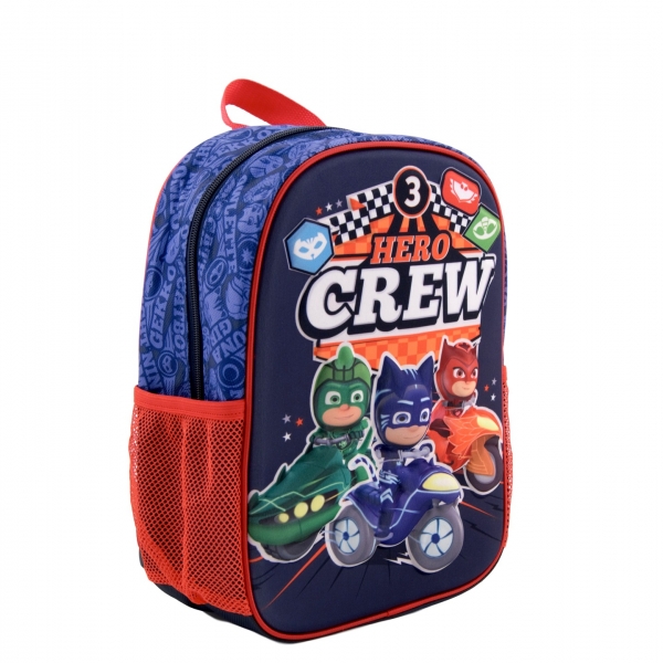 Ghiozdan Gradinita 12.5", 3D - Eroi in Pijama