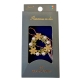Mărțișor Broșă Placată cu Aur 24K, Model 2