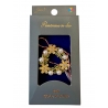 Mărțișor Broșă Placată cu Aur 24K, Model 2