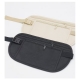 Borseta Anti-Furt, 2 Compartimente, Reglabila, Unisex, pentru Documente, Carduri, Telefon, Bej