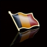 Insigna steag tricolor Romania, 20x20 mm