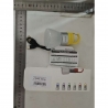 Lampa Portabila, de Voiaj/Camping, Incarcare USB, IPX5, LED RGB, din ABS, 300 mAh, 10 x 5.5 x 5.5 cm, Galben