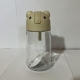 Recipient de ulei, Model Ursulet, Sticla pentru Lichide de Bucatarie, Inchidere Deschidere Automata, 18.5 x 13 cm, Volum 630 ml,