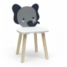 Scaun copii MDF cu design Elefant, U-Grow