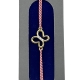 Bratara Placata cu Aur 24k, Snur Rosu/Alb, Model 11, Fluture