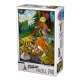 Puzzle educativ, Greierele și Furnica, 240 de piese, Pentru copii, Multicolor