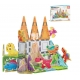 Set magnetic de construit, Dinozauri, 38 piese, Pentru copii, Multicolor