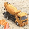 Camion Betoniera Jucarie pentru Copii, Jucarie Camion Betoniera cu Telecomanda, Jucarie de Constructie, Acumulator cu Incarcare 