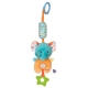 Zornăitoare bebeluși Minibo, Elefanțel, Jucărie interactivă cu accesoriu dentiție, Multicolor