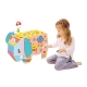 Jucarie Creativa pentru Copii, Model Elefant 3D, Set de Asamblat si Colorat din Carton, Puzzle 3D Educativ, 34 x 14 x 23 cm, 3+ 