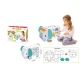 Jucarie Creativa pentru Copii, Model Elefant 3D, Set de Asamblat si Colorat din Carton, Puzzle 3D Educativ, 34 x 14 x 23 cm, 3+ 