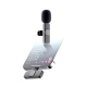 Microfon Lavaliera Wireless, 1 Microfon si 1 Receptor Tip Lightning, Autonomie 1-3h, Bluetooth 5.0, 70dB, Baterie 50 mAh, Negru