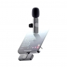 Microfon Lavaliera Wireless, 1 Microfon si 1 Receptor Tip Lightning, Autonomie 1-3h, Bluetooth 5.0, 70dB, Baterie 50 mAh, Negru