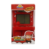 Consola portabila, Arcade Boy, 26 de jocuri, Pentru copii, Rosu