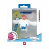 Breloc pentru chei sau ghiozdan Hello Kitty & Friends, Model Cinnamoroll, Pentru copii, Alb