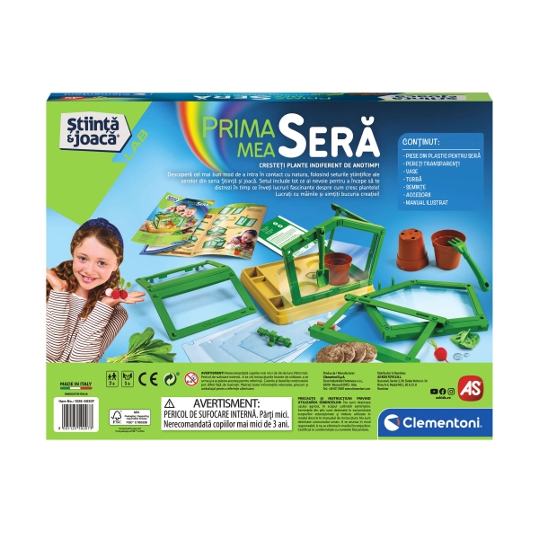 Joc educativ, Prima Mea Seră, Pentru copii, Multicolor